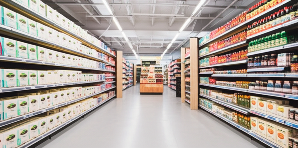 Modern retail store interior